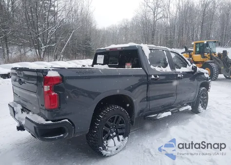 2021 Chevrolet Silverado 1500 4Wd Short Bed Lt Trail Boss z USA, uszkodzony, nr VIN 1GCPYFED7MZ385404